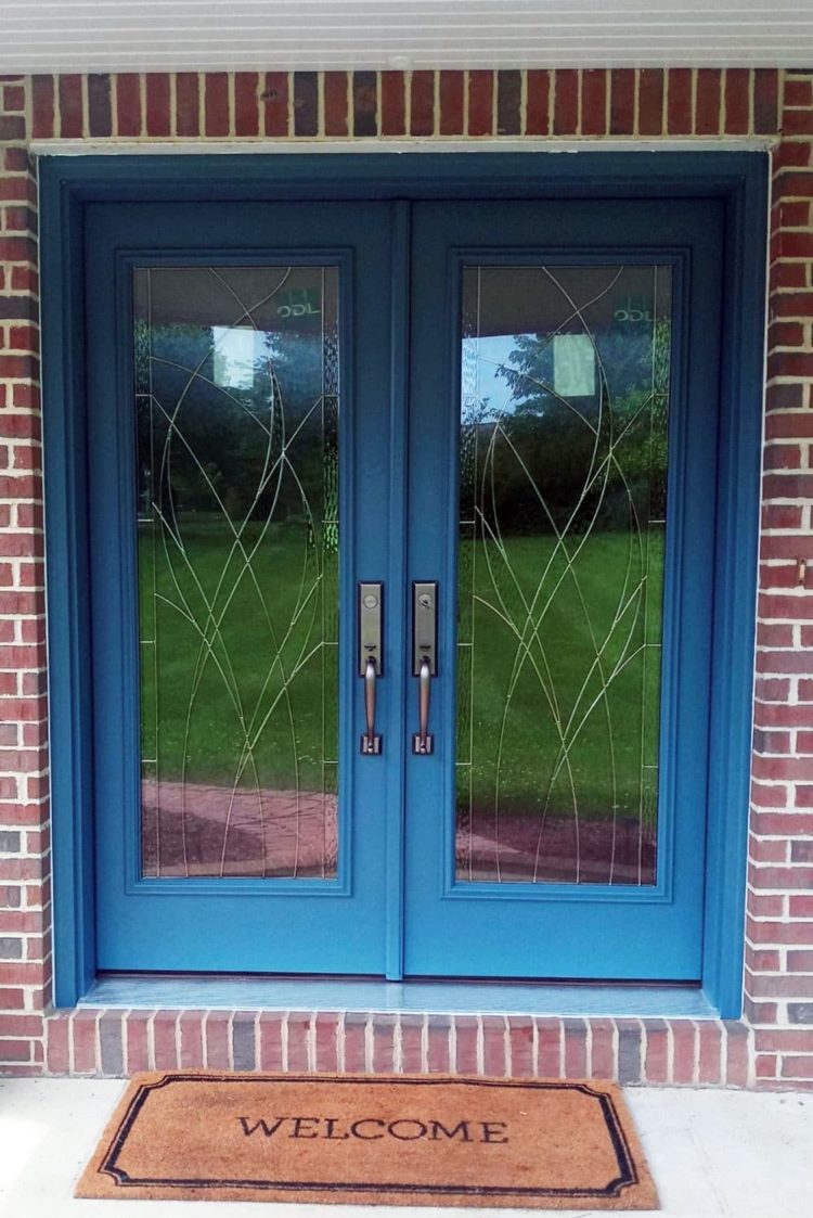 Valley Lock and Door, East Greenville, PA: Custom Glass Entry Door